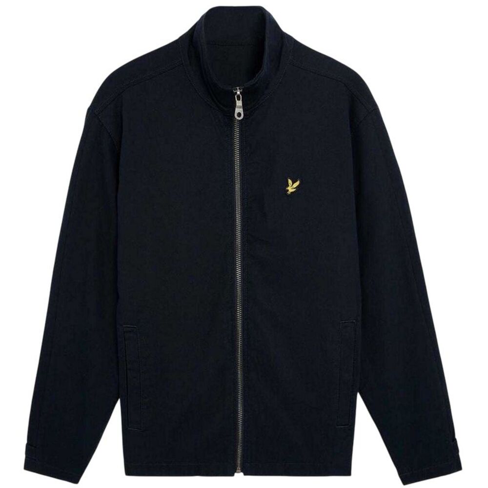 Lyle & Scott Mens Twill High-Neck Jacket / Blue